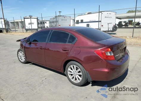 2012 Honda Civic Ex из США, поврежденный, VIN 19XFB2F86CE043136